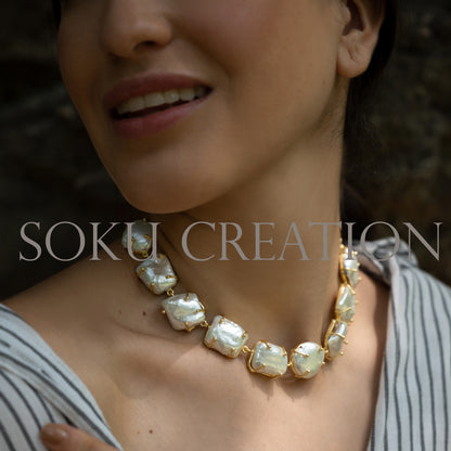 Pearl Unique Design of Jewelry Set