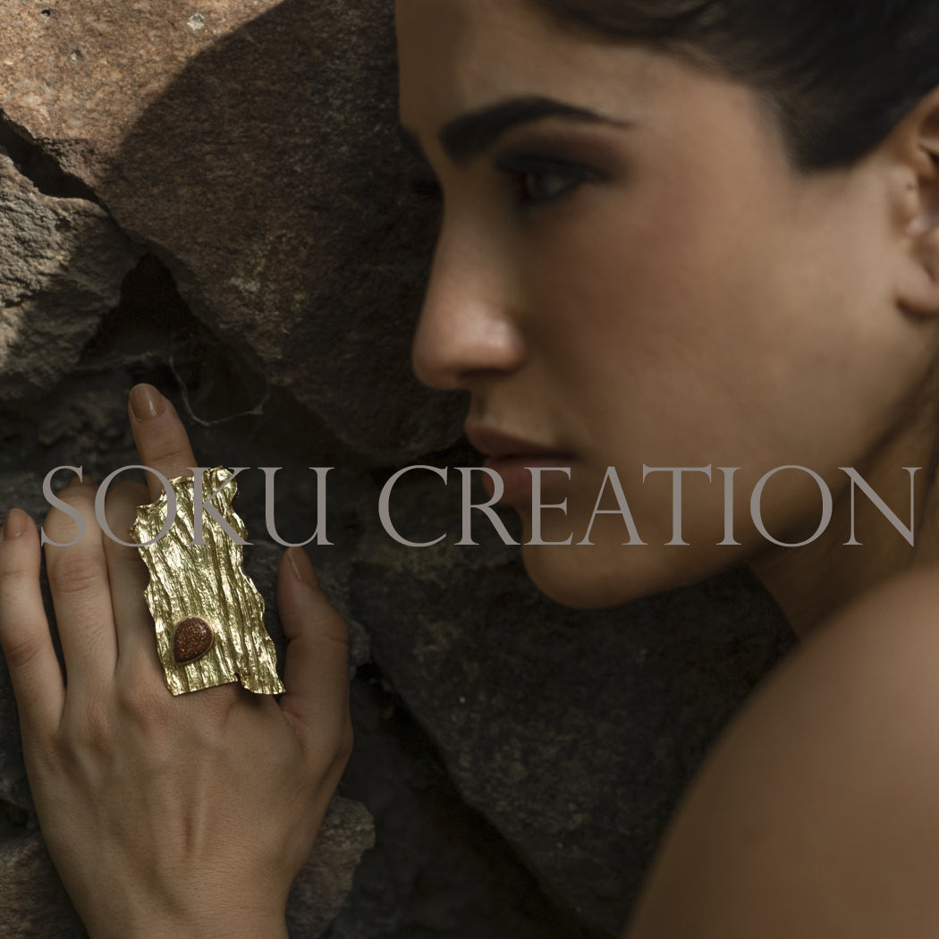Gold plated Designer Gemstone Jewelry Set