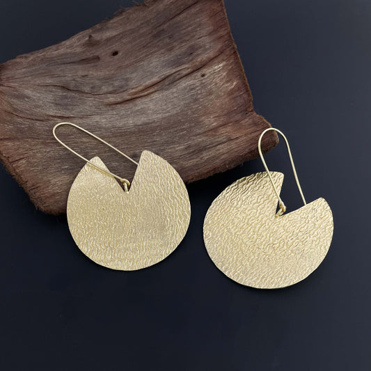 Gold plated Geometrical African Style Earring SKU7510