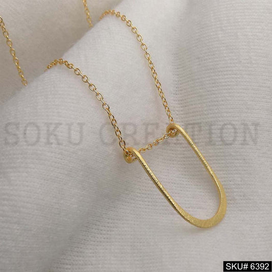 Gold Plated Chain with Statement Designer Collars SKU6392