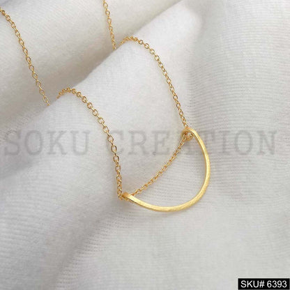 Gold Plated Chain with Statement Designer Collars SKU6393