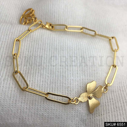 Gold plated Charm Bracelet  SKU6551
