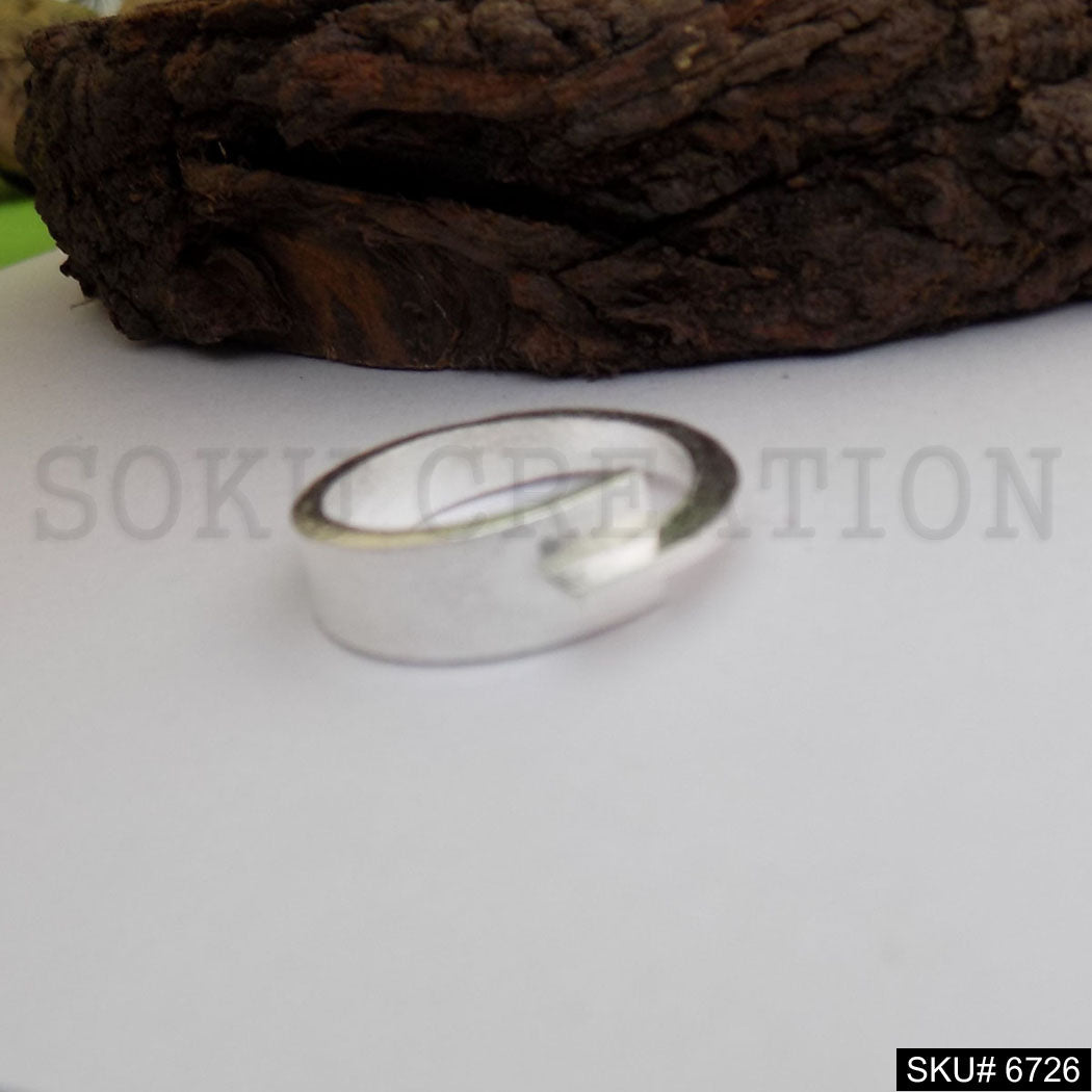 Gold Plated Unique Plain Designer Handmade Ring SKU6726