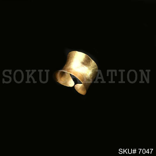 Gold Plated Unique Style of Adjustable Handmade Ring SKU7047