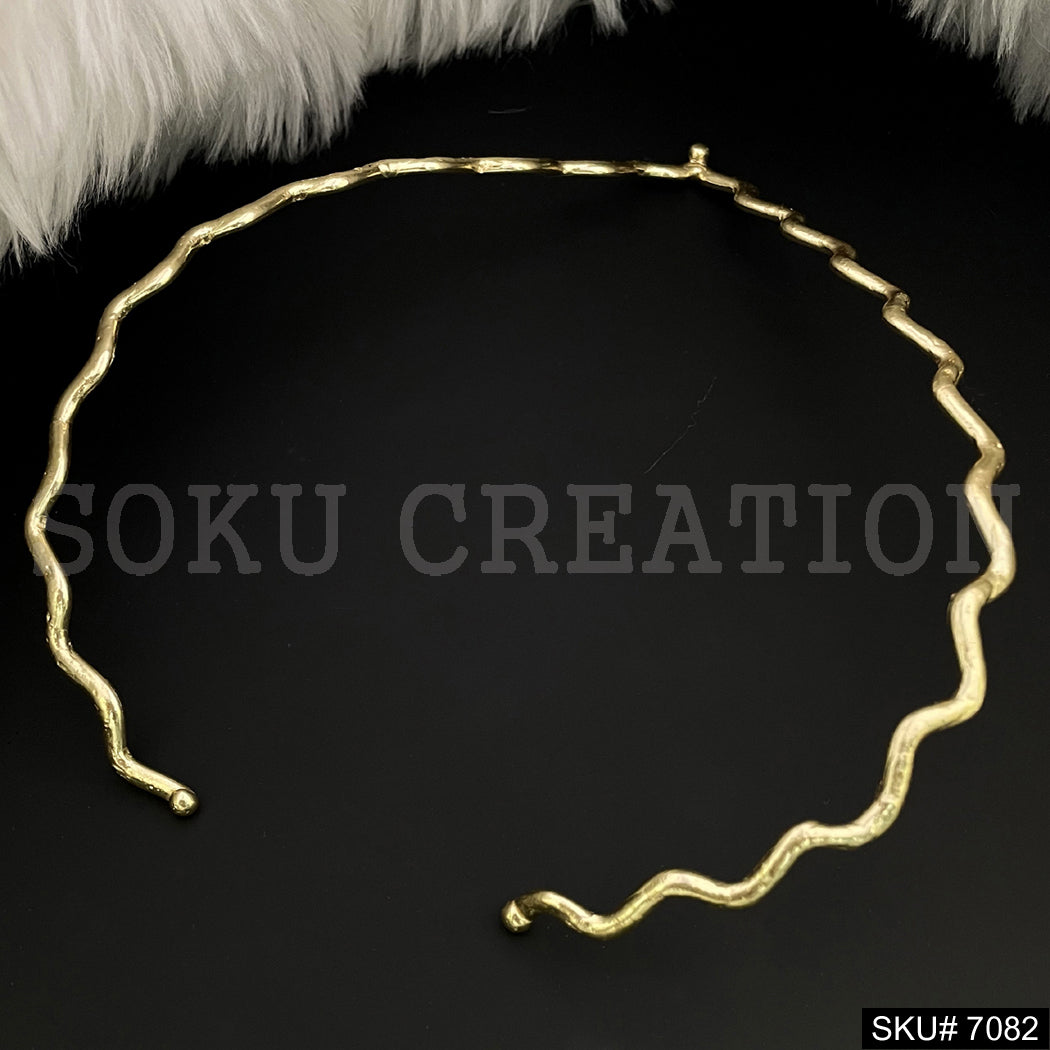 Twisted Wire Choker Necklace SKU7082