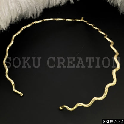 Twisted Wire Choker Necklace SKU7082