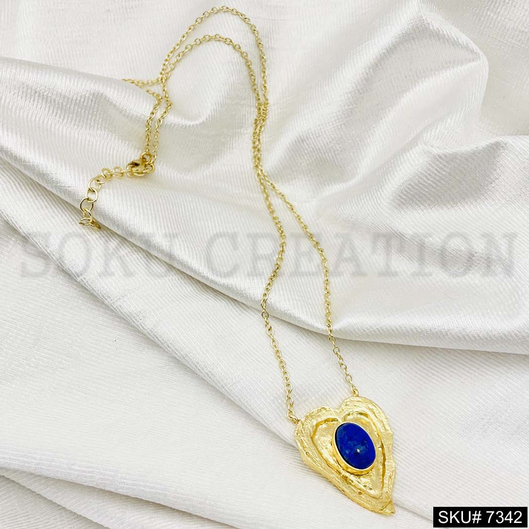 Gold plated Necklace and Earring SKU7342