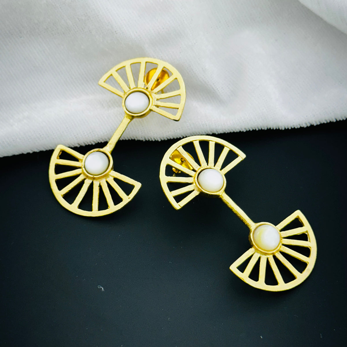 Women Order Earring in Gold Plated SKU