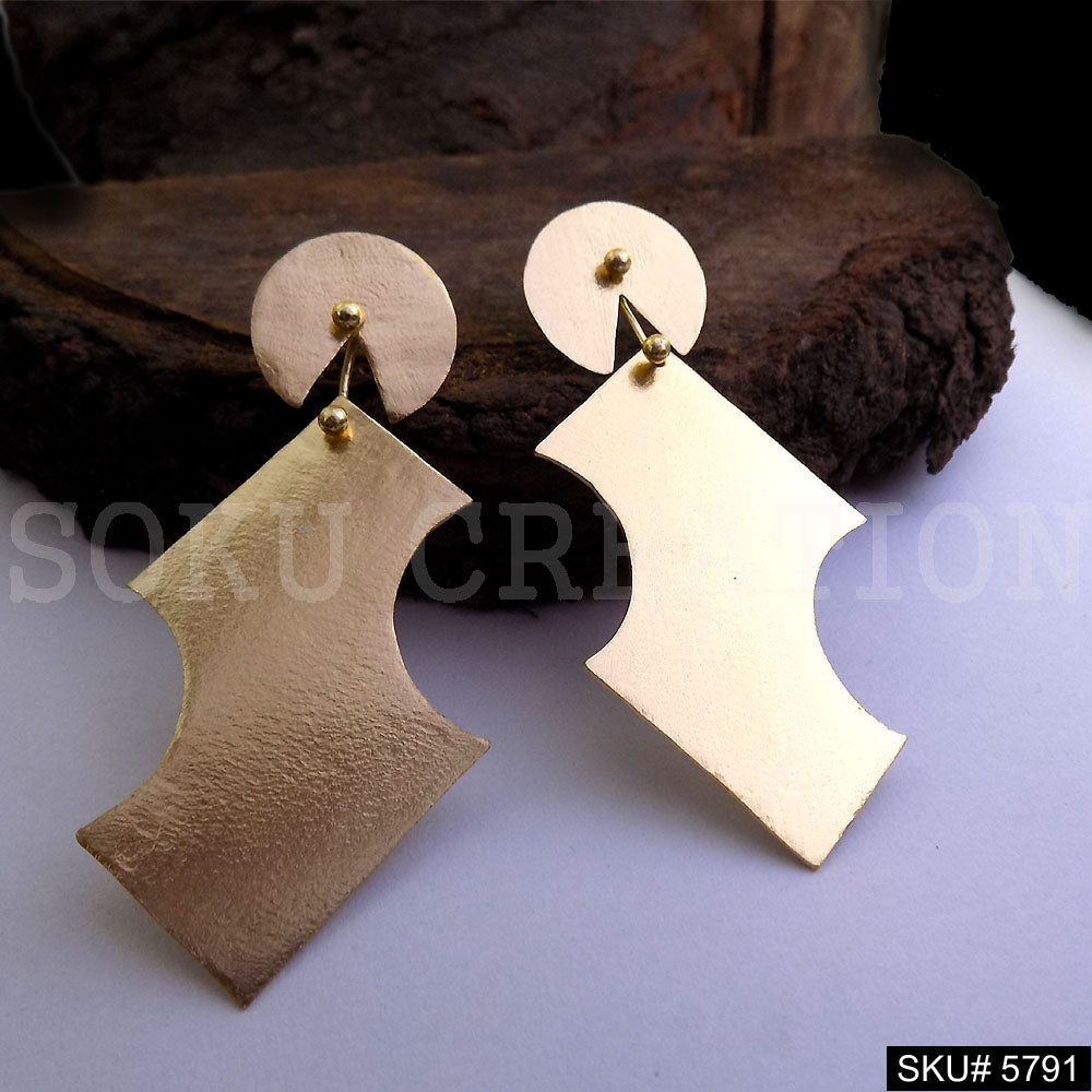 Gold plated Drop & Dangle Statement Earring SKU5791