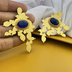 Gold plated traditional Jhumka Earring