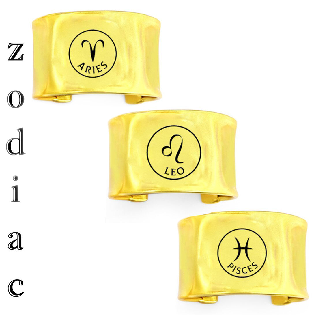 Zodiac Sign Cuff