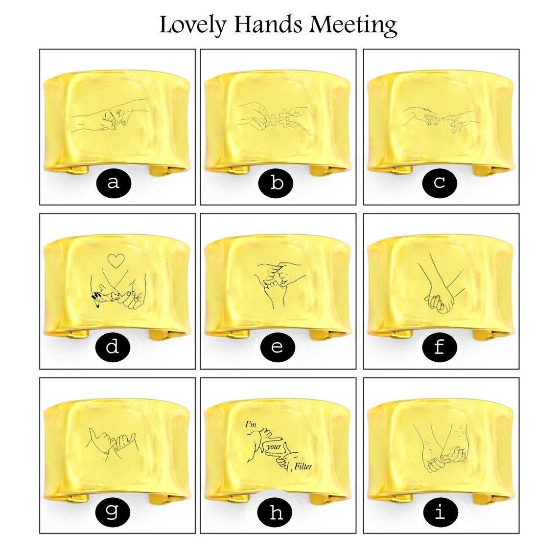 Lovely hands meeting Signs