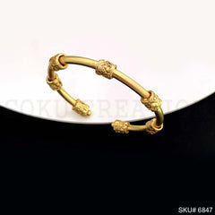 Gold Plated  Antique Design of Unique Cuff SKU6847