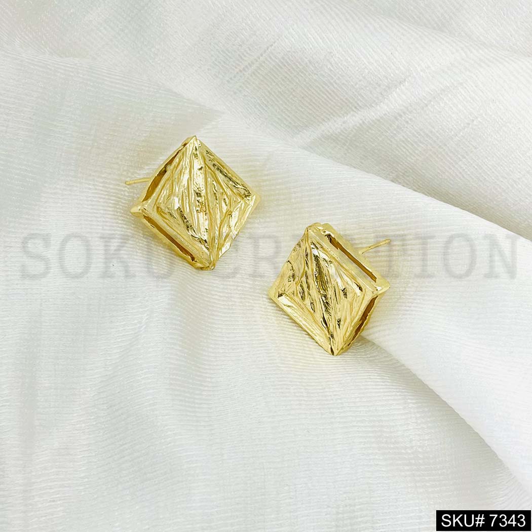 Gold plated Earring and Ring SKU7343