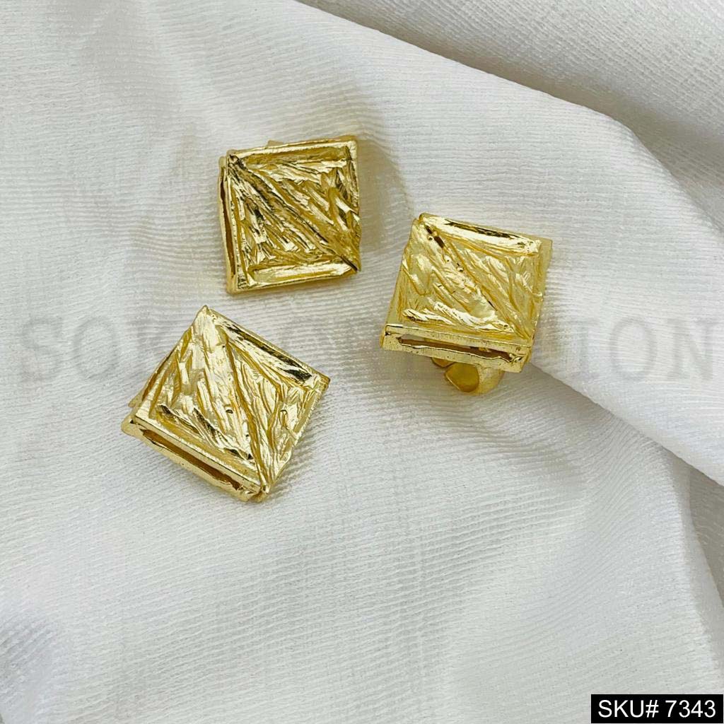 Gold plated Earring and Ring SKU7343