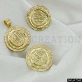 Gold plated Necklace Earring SKU7345